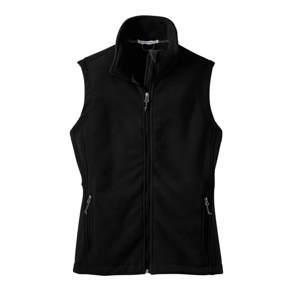Port Authority Ladies Value Fleece Vest. L219 - Black - Picture 5 of 5